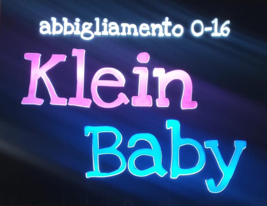 Klein Baby - Insegna del negozio